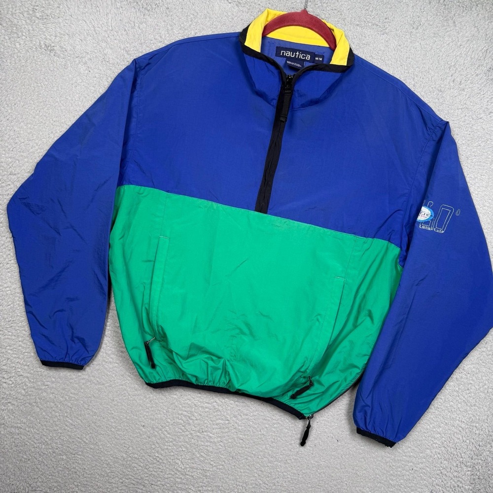 Vintage 90s Nautica Windbreaker Pullover